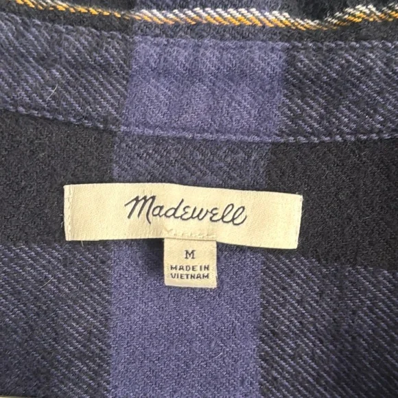 MADEWELL MEDIUM BUTTON DOWN 100% COTTON - Picture 2 of 4